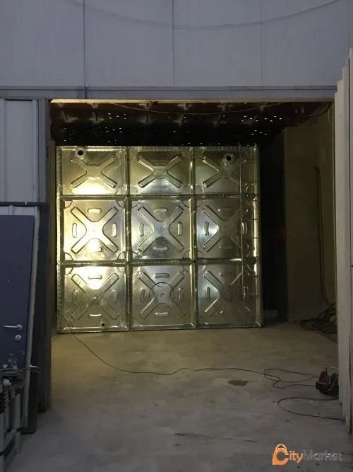 Photo 2 of Fire tank prefabricated stainless steel galvanized