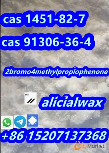Photo 2 of Fast delivery 2-Bromo-4'-methylpropiophenone CAS.1451-82-7 Telegram:alicialwax