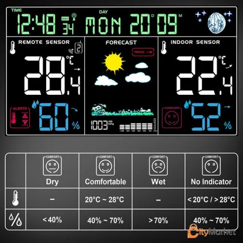 Photo 2 of Thermometer temperature and humidity sensor