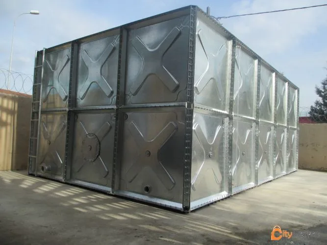 Photo 2 of Fire Galvanized Steel prefabricated tank