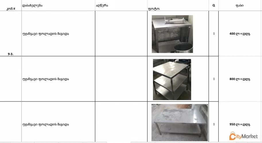 Photo 5 of Restaurant utensils and appliances