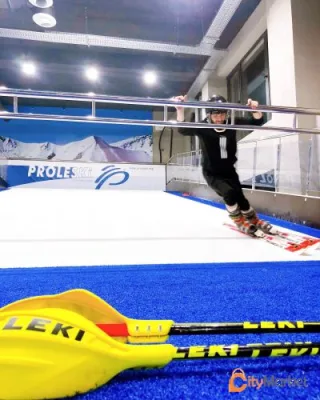 Mountain-skiing space in Tbilisi