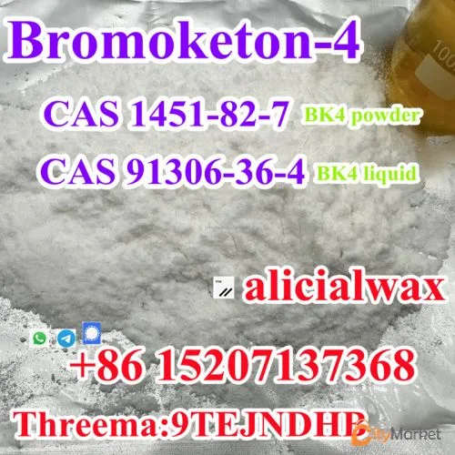 Photo 6 of Fast delivery 2-Bromo-4'-methylpropiophenone CAS.1451-82-7 Telegram:alicialwax
