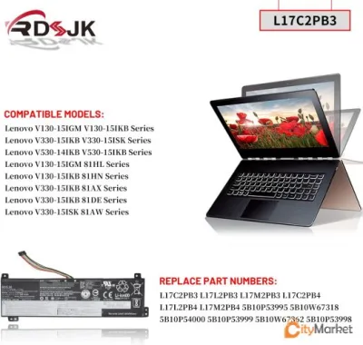 L17C2PB3 L17L2PB3 L17M2PB3 Аккумулятор Lenovo V130-15 V130-15IKB V330-15 V530-14