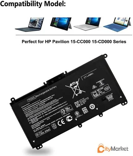 ფოტო 1 — HP Pavilion 15-CC 15-CD 15-CK 17-AR 14-BF x360 14m battery ბატარეა