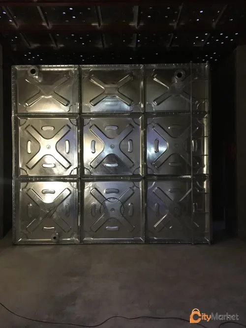 Photo 3 of Galvanized steel prefabricated tank