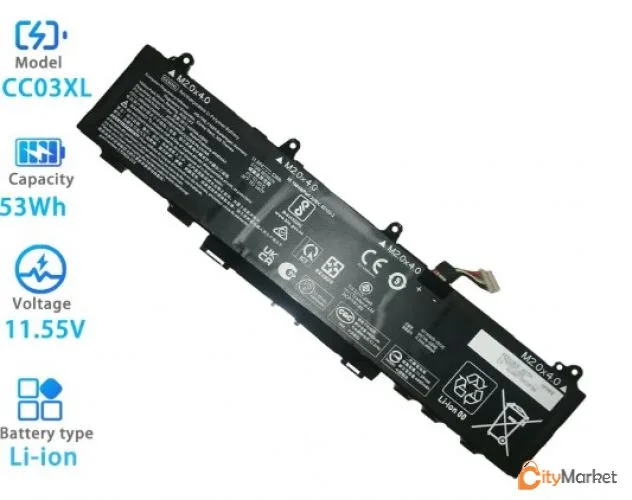 ფოტო 1 — CC03XL HP ZBook Firefly 14 G7 G8 EliteBook 830 835 840 845 G7 G8