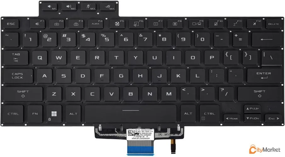 Photo 1 of ASUS ROG Zephyrus G15 GA503 & M16 GU603 keyboard