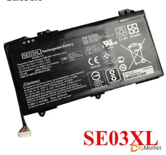 Фото 1 — SE03XL HP Pavilion 14-Al 14-AV аккумулятор аккумулятор